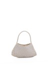 Borsa a spalla in pelle intrecciata Small