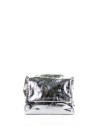 Borsa Sveva Soft S in pelle argento
