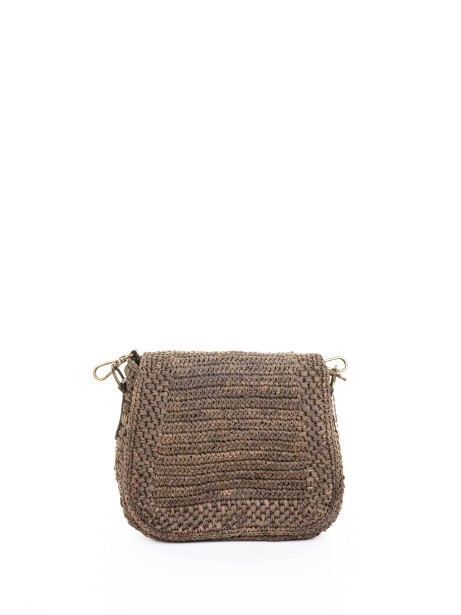 Borsa a tracolla Tia in raffia