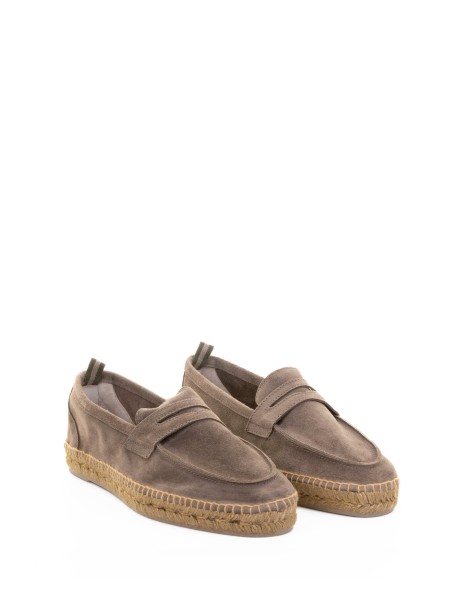 Espadrilles Nacho moccasin style suede with jute sole