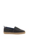 Espadrillas Pablo stile camping in suede con suola in juta