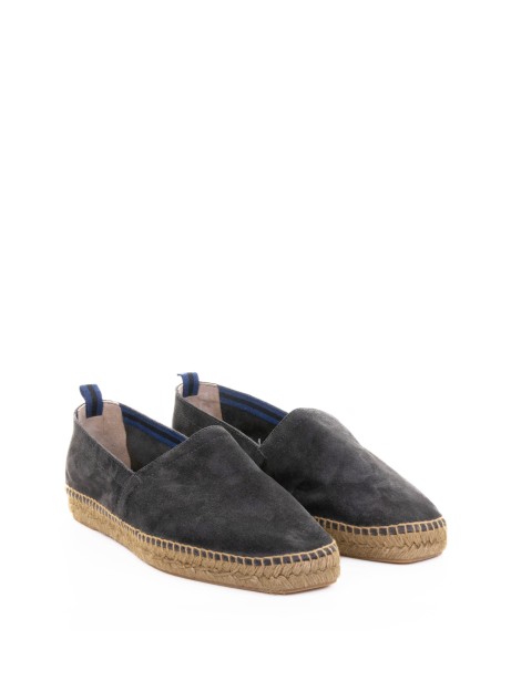 Espadrillas Pablo stile camping in suede con suola in juta