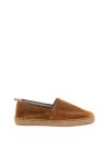 Espadrillas Pablo stile camping in suede con suola in juta