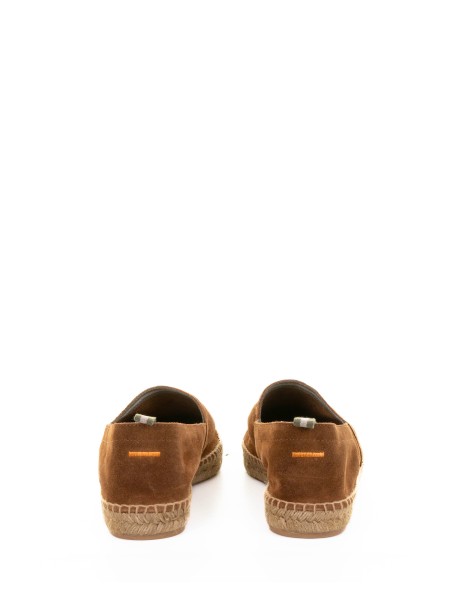 Espadrillas Pablo stile camping in suede con suola in juta