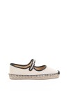 Espadrillas Padua stile mary-jane in cotone organico