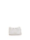 Borsa a tracolla Small Hobo in pelle ivory
