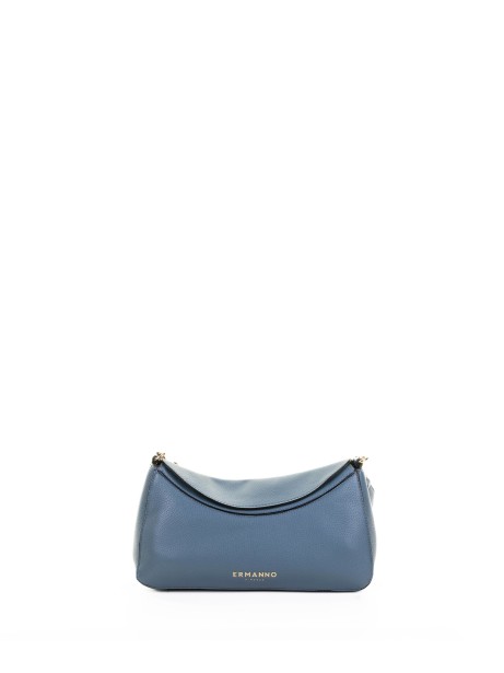 Borsa a tracolla Hobo blu in pelle