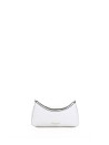 Borsa a tracolla Hobo bianca in pelle