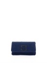 Pochette in tweed con accessorio