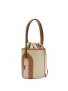 Borsa a secchiello Lido Toni Cognac Small