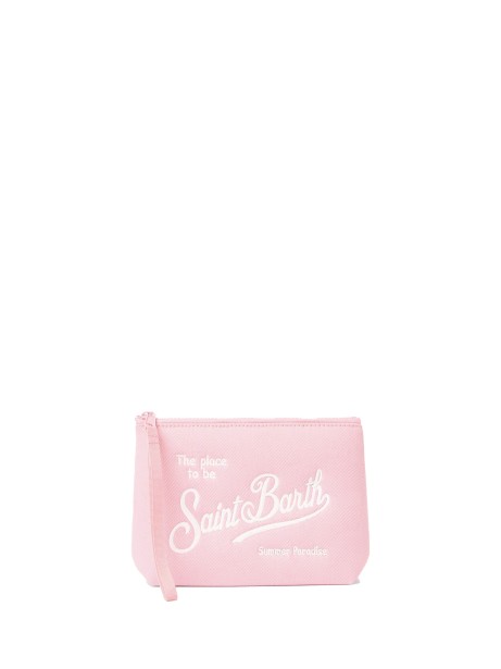 Pochette Aline rosa in lurex