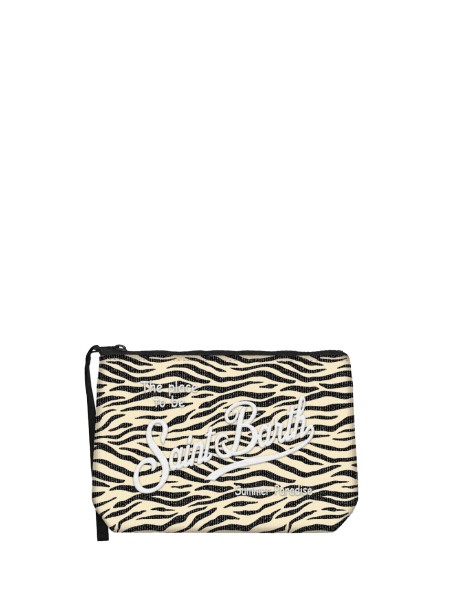 Pochette Aline zebrata in lurex