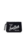 Pochette Aline nera in lurex