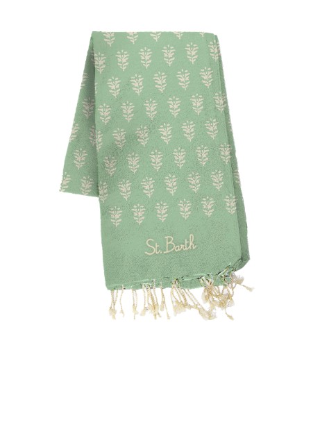 Telo mare Foutas in cotone con jacquard