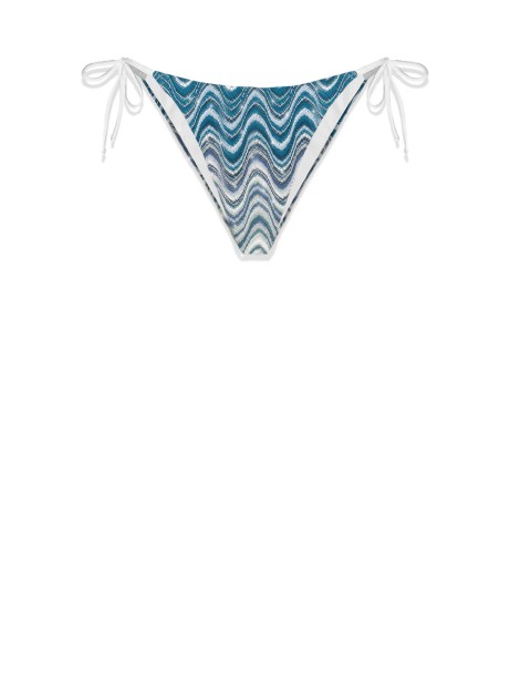 Bikini a triangolo bluette