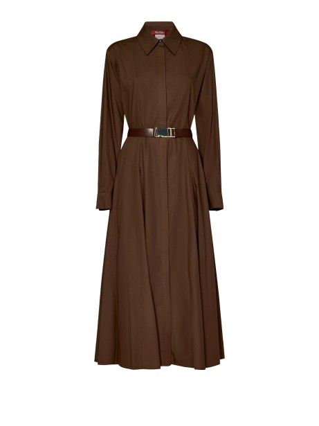 Long Sleeve Coffee Dress