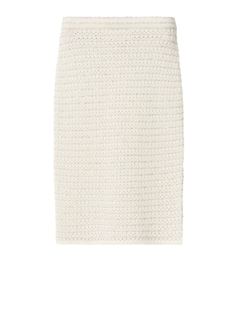Gonna bianca midi