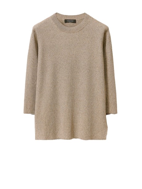 Crewneck sweater clay