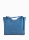 Shopping bag H-Bag media in pelle martellata