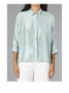 Camicia verde acqua donna