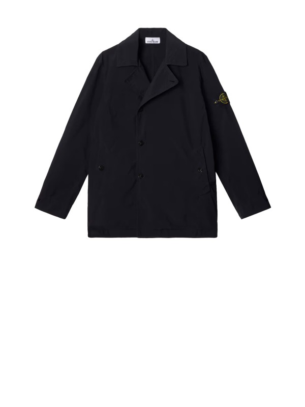 Navy Blue Jacket With Logo