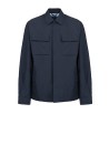 Giacca blu navy uomo con colletto