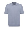 Polo a maniche corte bluette uomo