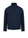 Giubbino uomo blu navy con zip