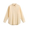 Camicia gialla donna in cotone