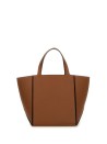 Borsa tote Jordi piccola in pelle