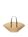 Isa Small Handwoven Straw Tote Bag