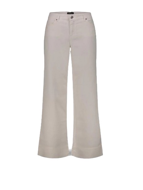 Pantalone donna palazzo beige