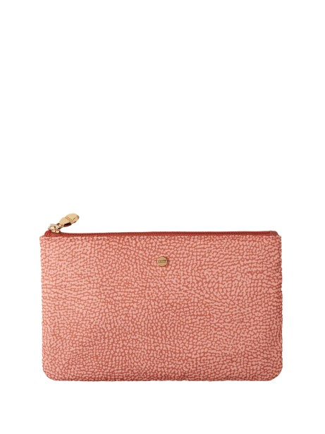 OP recycled fabric and leather bag