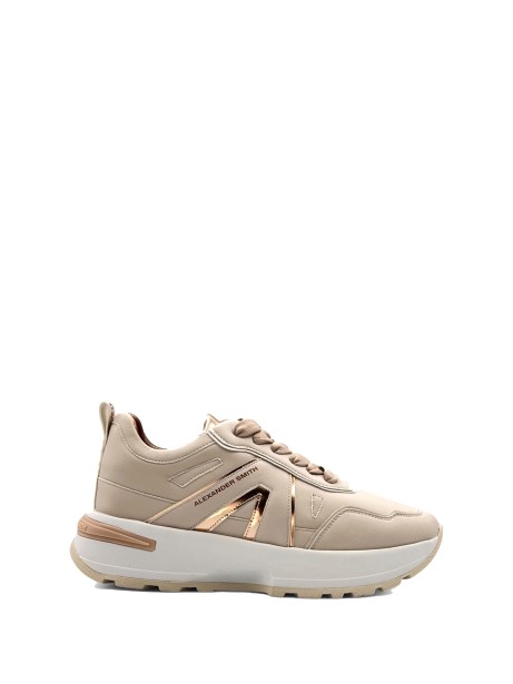 Sneaker Liverpool light nude donna
