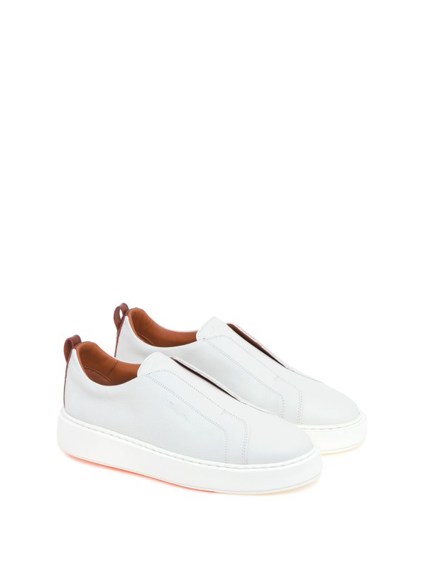 Women's Slip-On Leather Sneaker