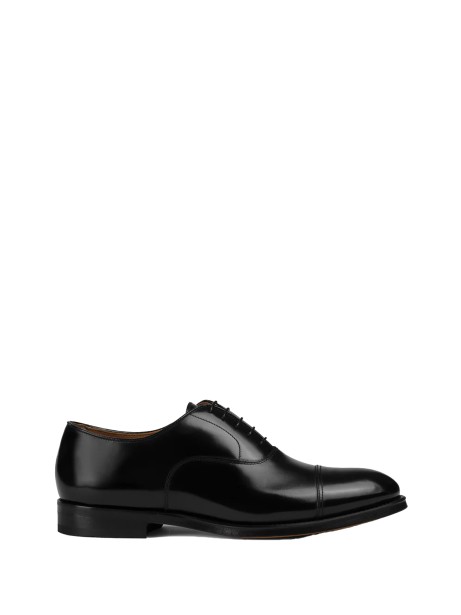 Black leather Oxford