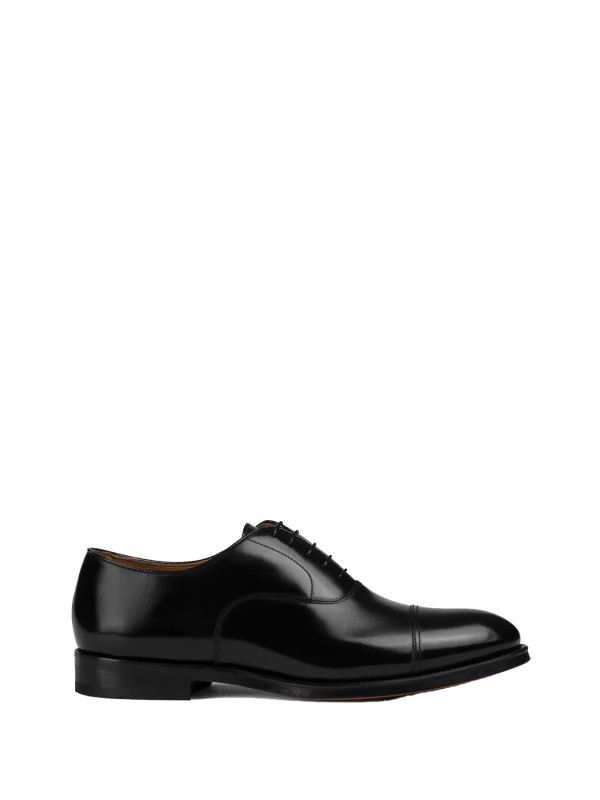 Black leather Oxford Black leather Oxford