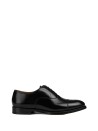 Francesina nera in pelle