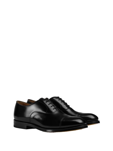 Black leather Oxford