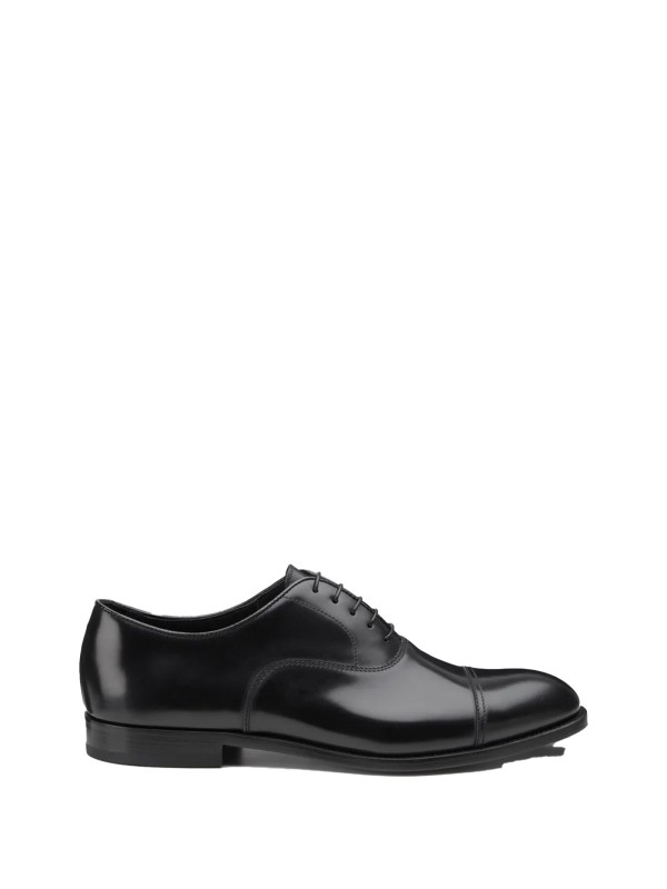 Black leather Oxford Black leather Oxford
