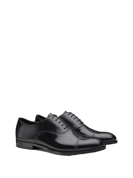 Black leather Oxford