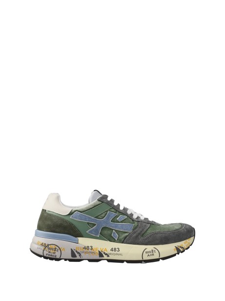 Sneaker Mick 7216 uomo grigio salvia