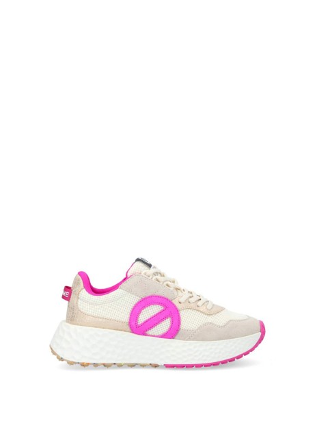 Women's Sneaker Beige Fuchsia