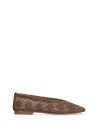 Brown macramé ballerina