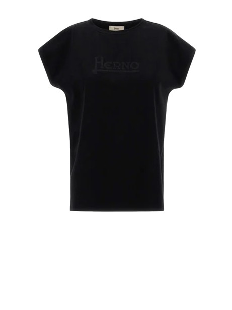 T-shirt nera donna