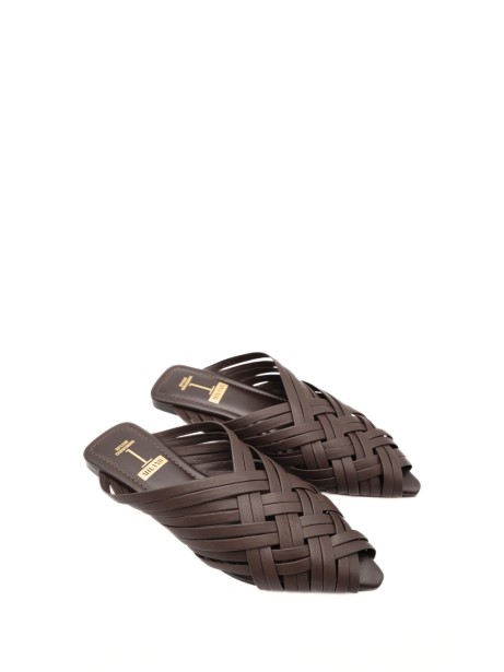 Sabot in pelle intrecciata 2