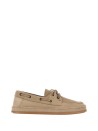 Mocassino da barca beige uomo