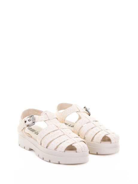 White Leather Sandal 2
