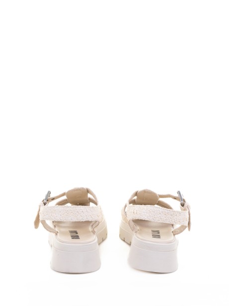 White Leather Sandal