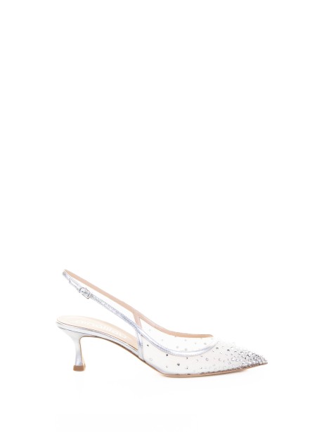 Décolleté slingback MYA con strass